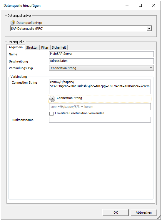 Data Quality Server > SAP RFC Datenquelle > 5SAP_Connection.PNG