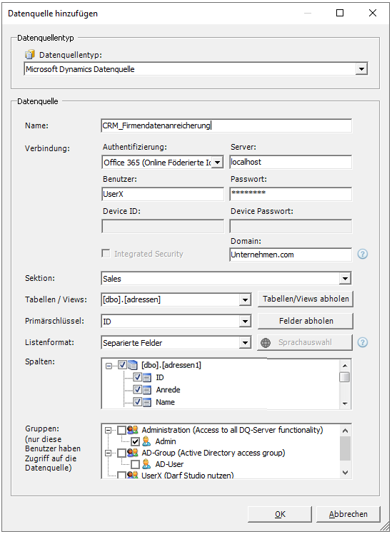 Data Quality Server > Microsoft Dynamics 365 CRM > 2MSDynamics.PNG