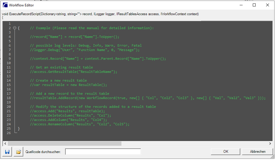 Data Quality Server > C# Script - Tabellenbasierter Workflow > image2020-7-6_9-7-45.png