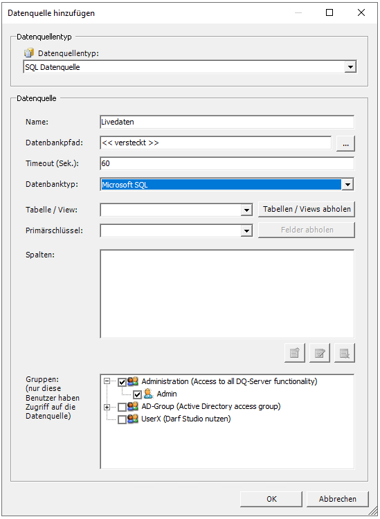 Data Quality Server > Einrichten einer Datenquelle am Beispiel SQL Datenquelle ** > image2020-7-14_9-30-15.png